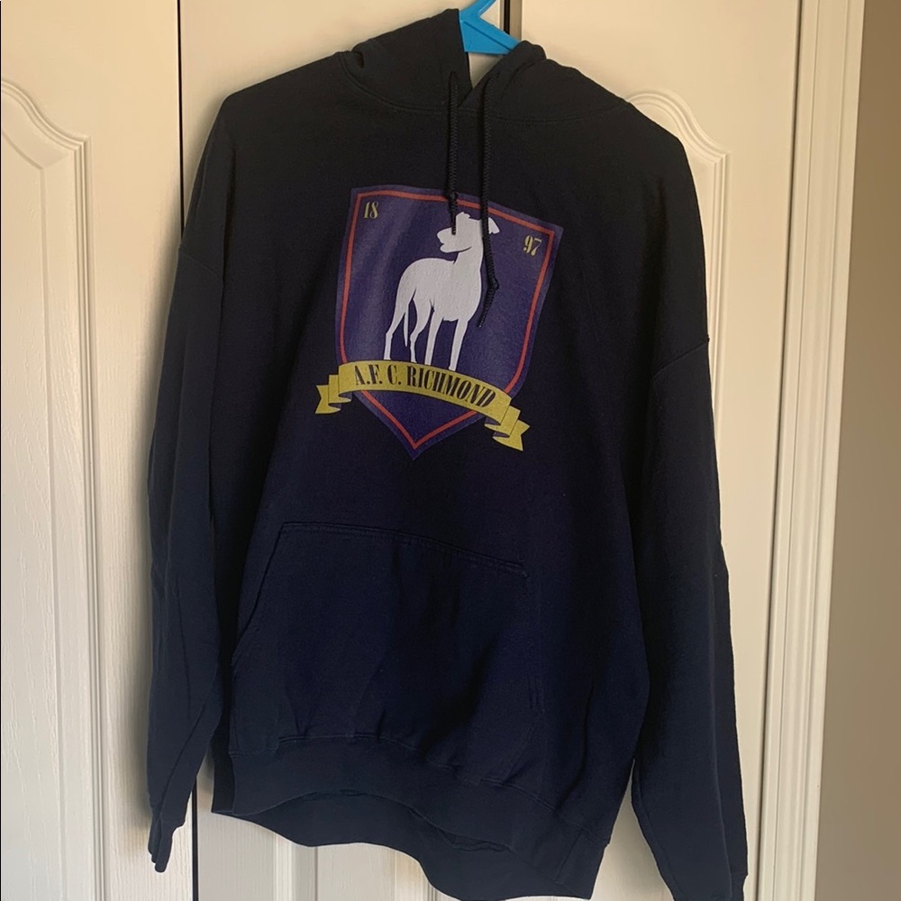 AFC Richmond Ted Lasso Roy Kent XL hoodie navy blue